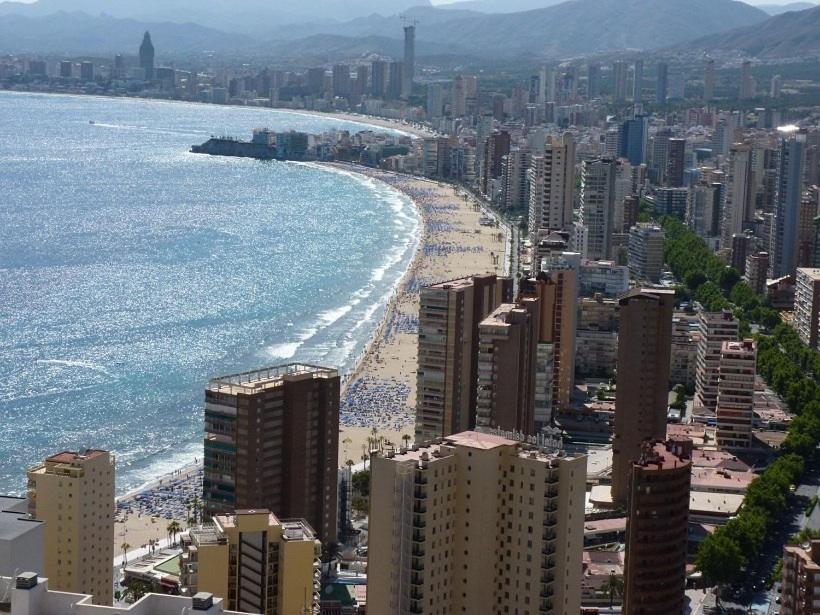 Appartement Vista Al Mar à Benidorm Extérieur photo