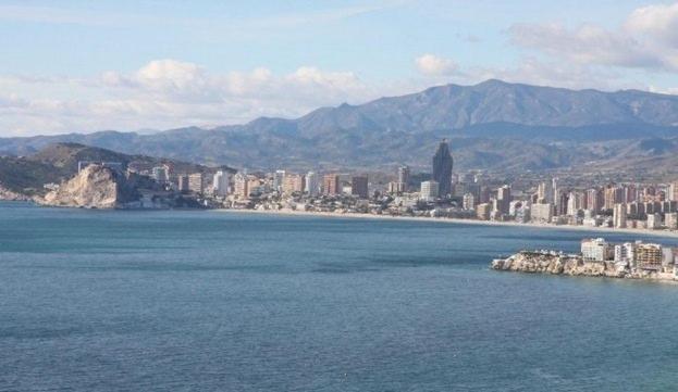 Appartement Vista Al Mar à Benidorm Extérieur photo